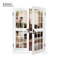 Tempered glass aluminum entrance door on sale